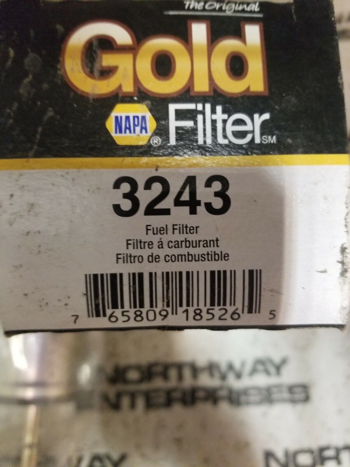 Genuine NAPA Gold Oil Filter 3243