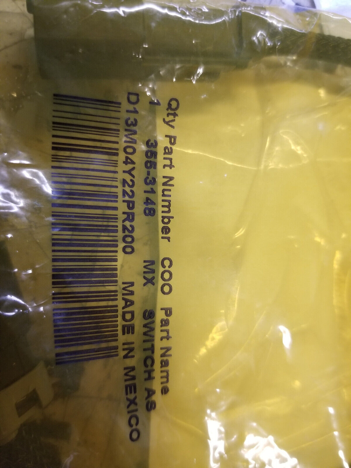 355-3148 CAT Refrigerant Pressure Switch 3553148