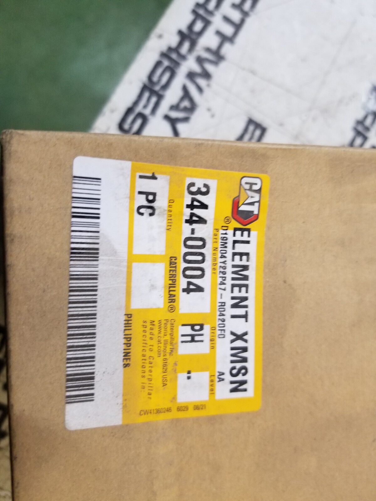 344-0004 CATERPILLAR HYDRAULIC FILTER 3440004