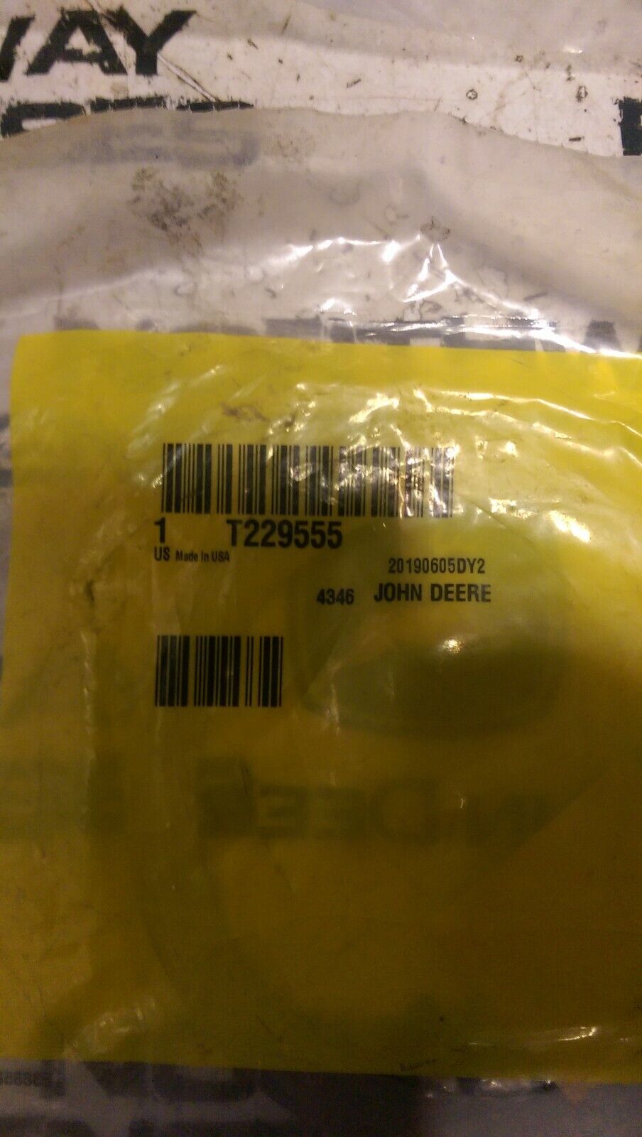JOHN DEERE T229555 LOT OF 5 PIECES
