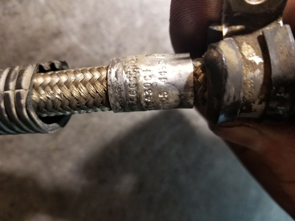 97 7.3 7.3L International Ford Powerstroke HPOP OIL PRESSURE LINES 1824430c1