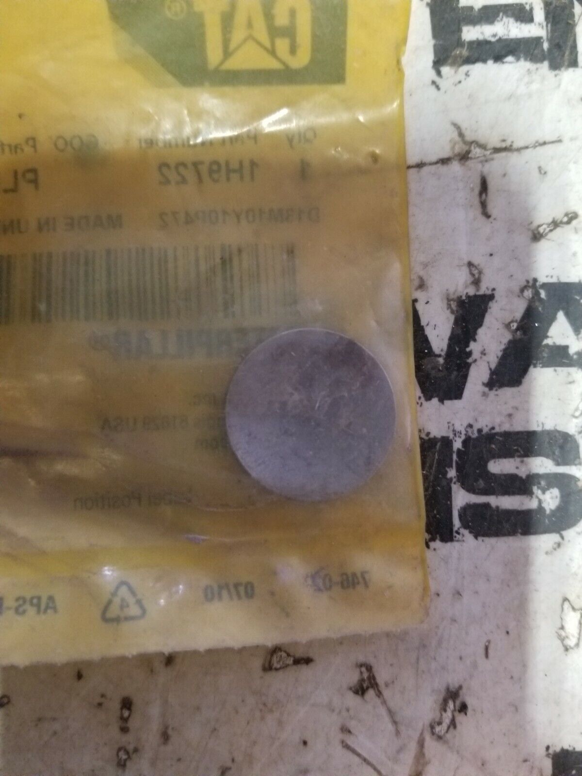 1H-9722 CATERPILLAR PLUG