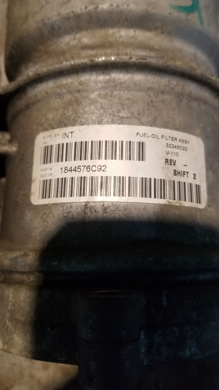 1844576C92 Engine Oil and Fuel Filter Housing Ford F350 Super Duty 6.0l R631