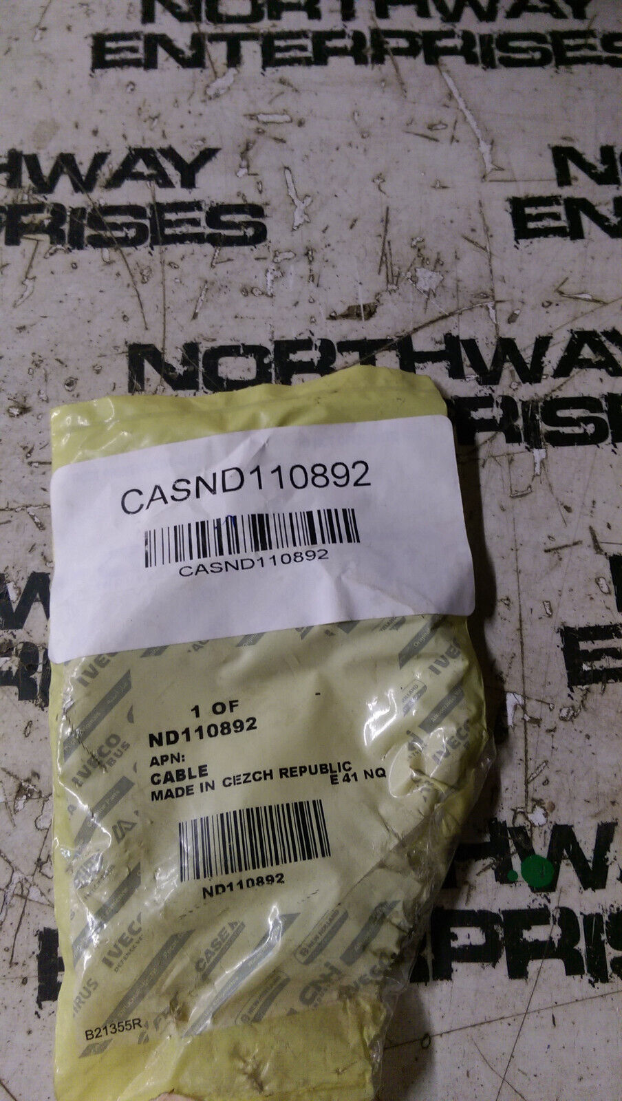 ND110892 CASE CNH CABLE