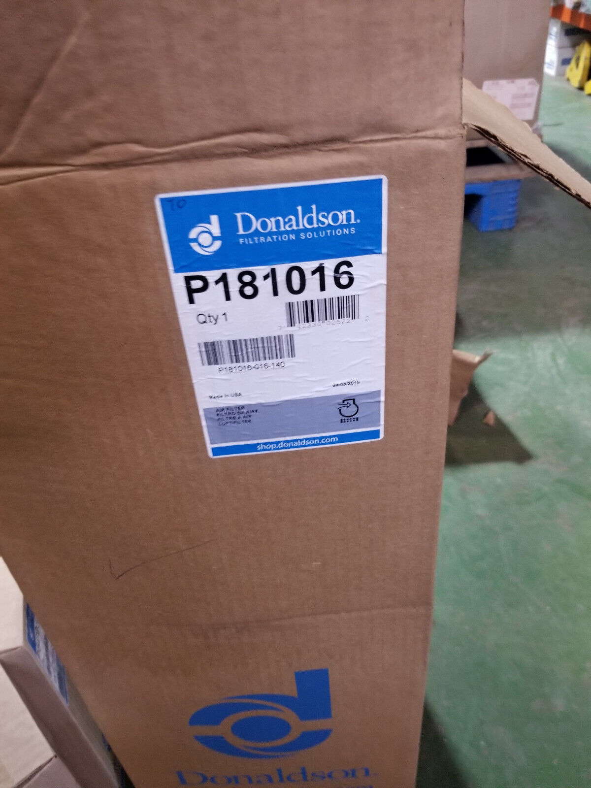 P181016 DONALDSON AIR FILTER CROSS 3I0774 A833C 3I-0774