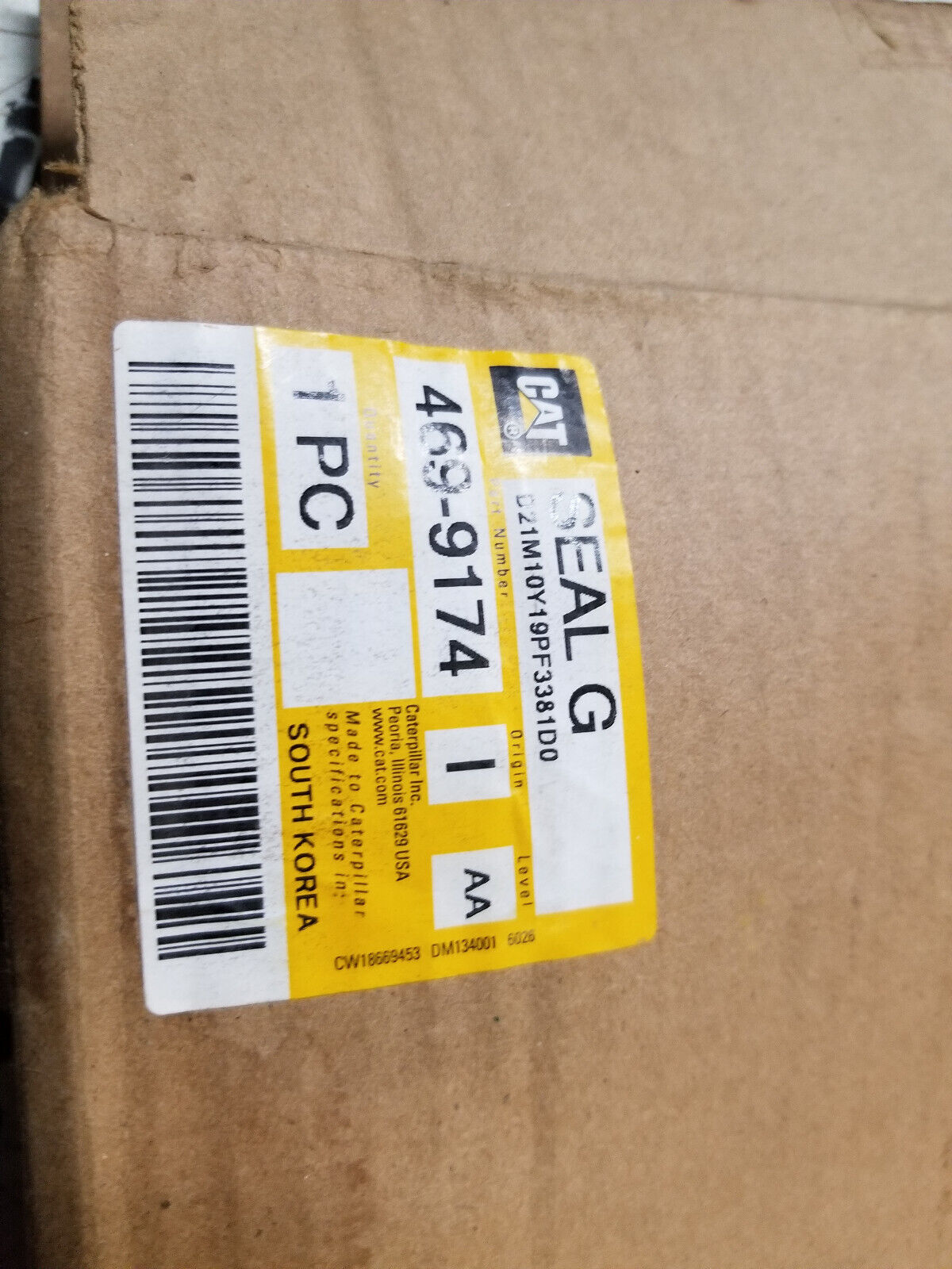 CATERPILLAR 469-9174 223.52mm Seal Ring Inside Diameter Duo Cone Seal 4699174