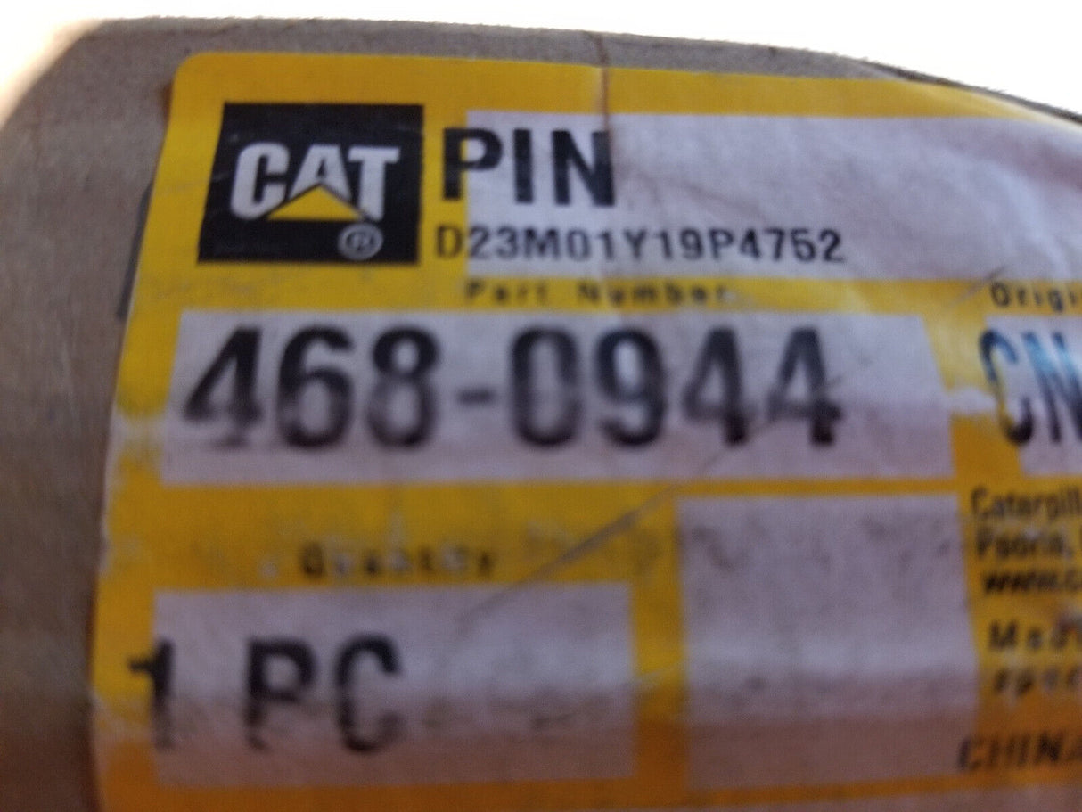 468-0944 OEM Caterpillar Linkage Pin 2.36" dia X 9.09" long