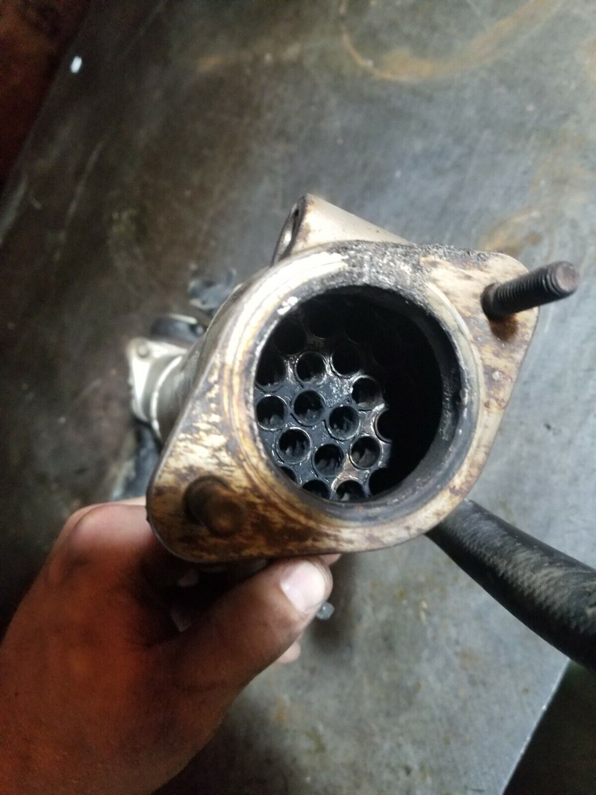 07 2007 LBZ DURAMAX DIESEL EGR COOLER 973585071 r626