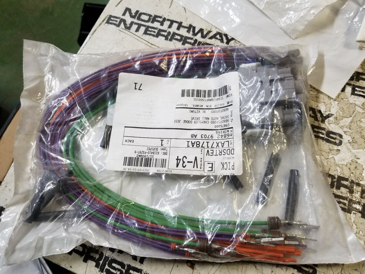 68429703AB MOPAR 17 WAY WIRING HARNESS