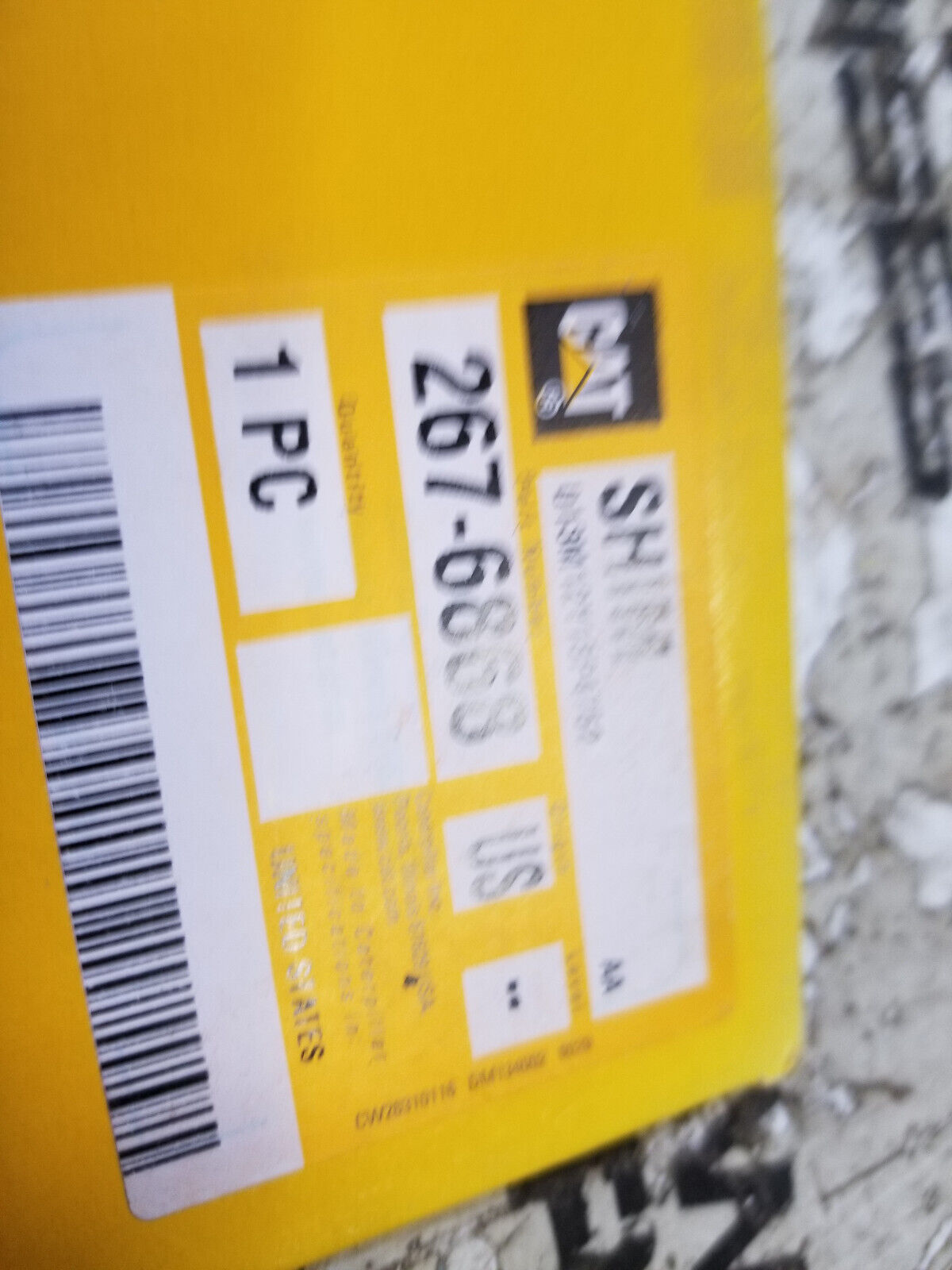 267-6868 Caterpillar Final Drive Group Shim 2676868