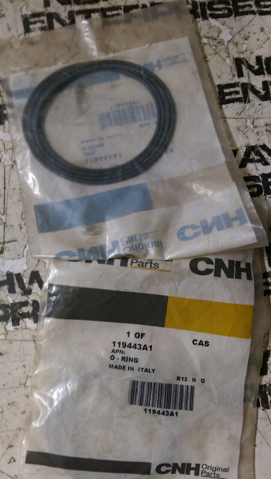 LOT OF 2 - 119443A1 CASE CNH ORING
