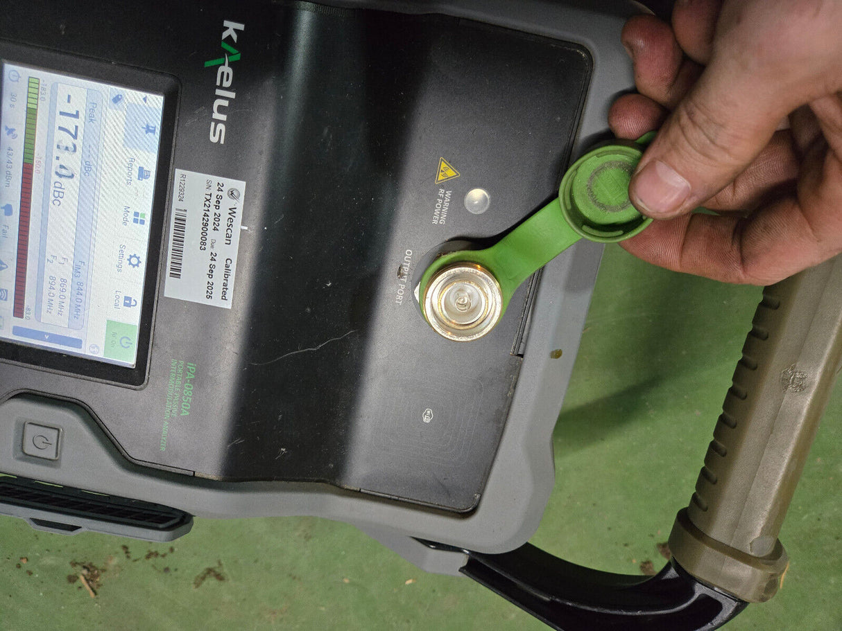 Kaelus IPA-0850A Portable Battery Powered PIM Test Analyzer - Freshly Calibrated