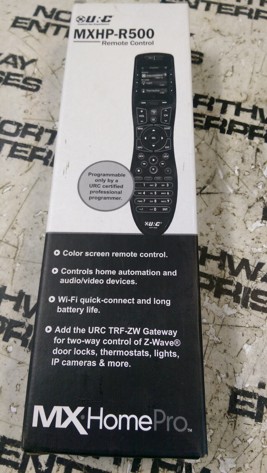 URC MXHP-R500 REMOTE CONTROL W/ COLOR SCREEN MX HOMEPRO