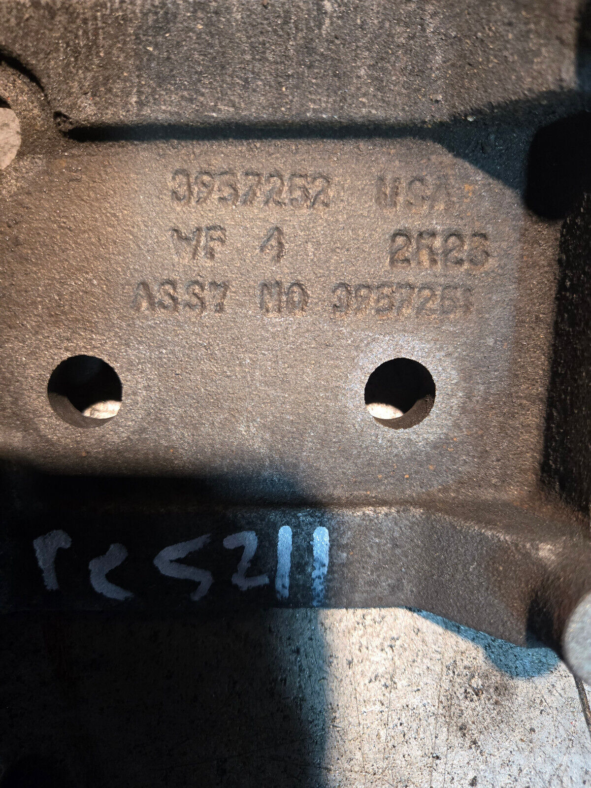 03-07 Dodge Ram Cummins 5.9L Engine Ac compressor bracket 3957252