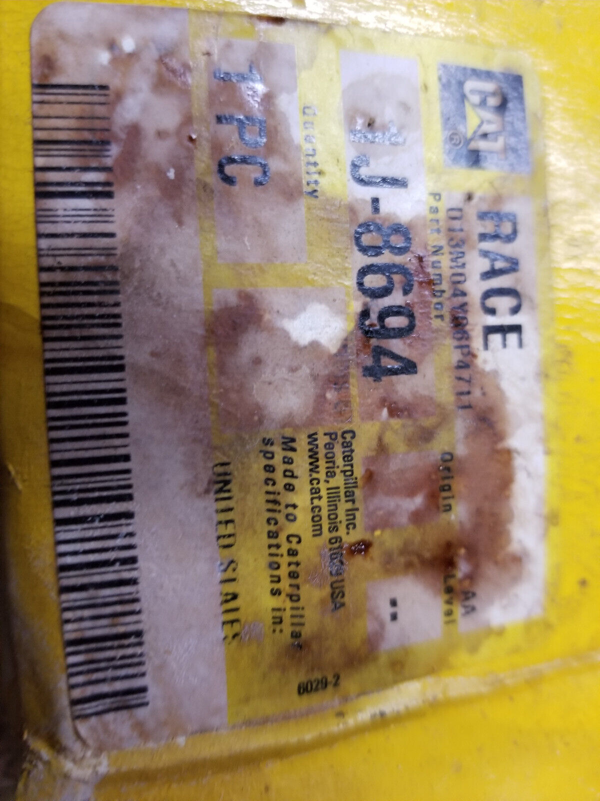 CATERPILLAR 1J-8694 RACE 1J8694