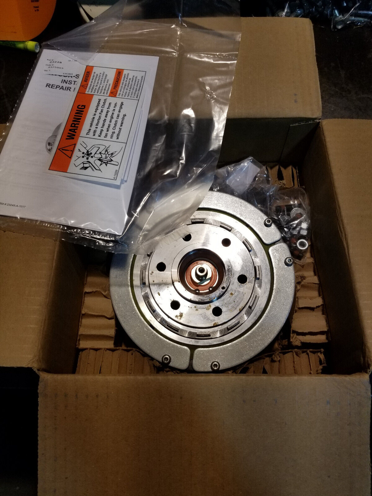 Horton-TRP FC8504 Fan-Clutch Repair Kit K32 DP Horton Part # TRP9908504