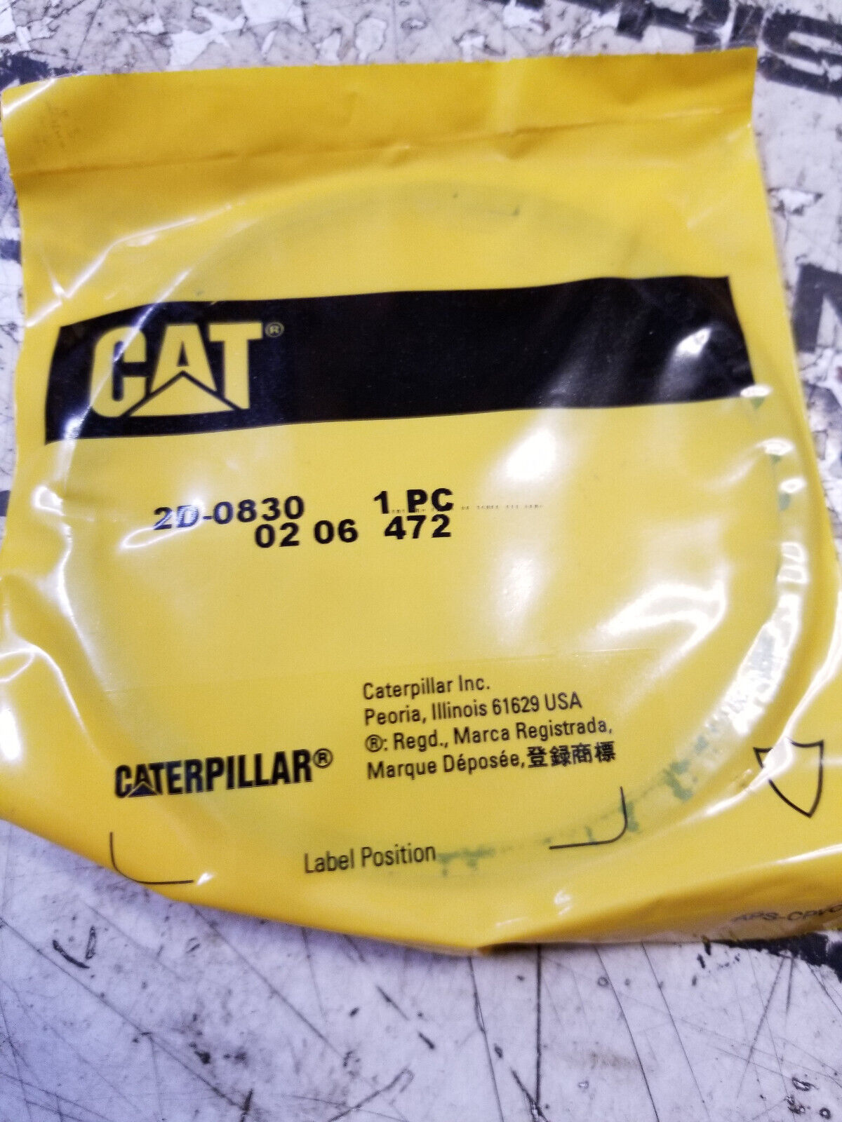 LOT OF 8 PC - GENUINE 2D-0830: Retaining Ring (Snap Ring)