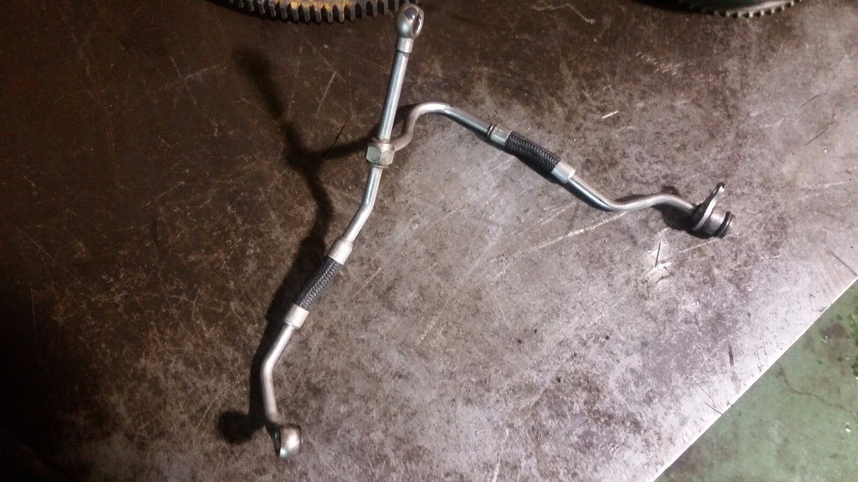 08-10 2008-2010 Ford Diesel 6.4L Engine Turbo Oil Supply Line 8C3Z-9T516-C