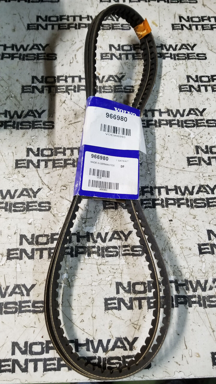 VOVLO BELT 966980 ENGINE BELT VOE966980 5350B 5350B 4x4 5350B 6x4 A25 A25B