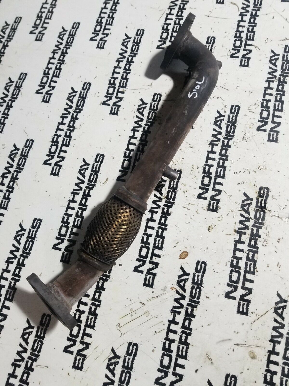 2016 NISSAN TITAN XD 5.0L CUMMINS EGR EXHAUST PIPE 4378272 14012-EZ40C