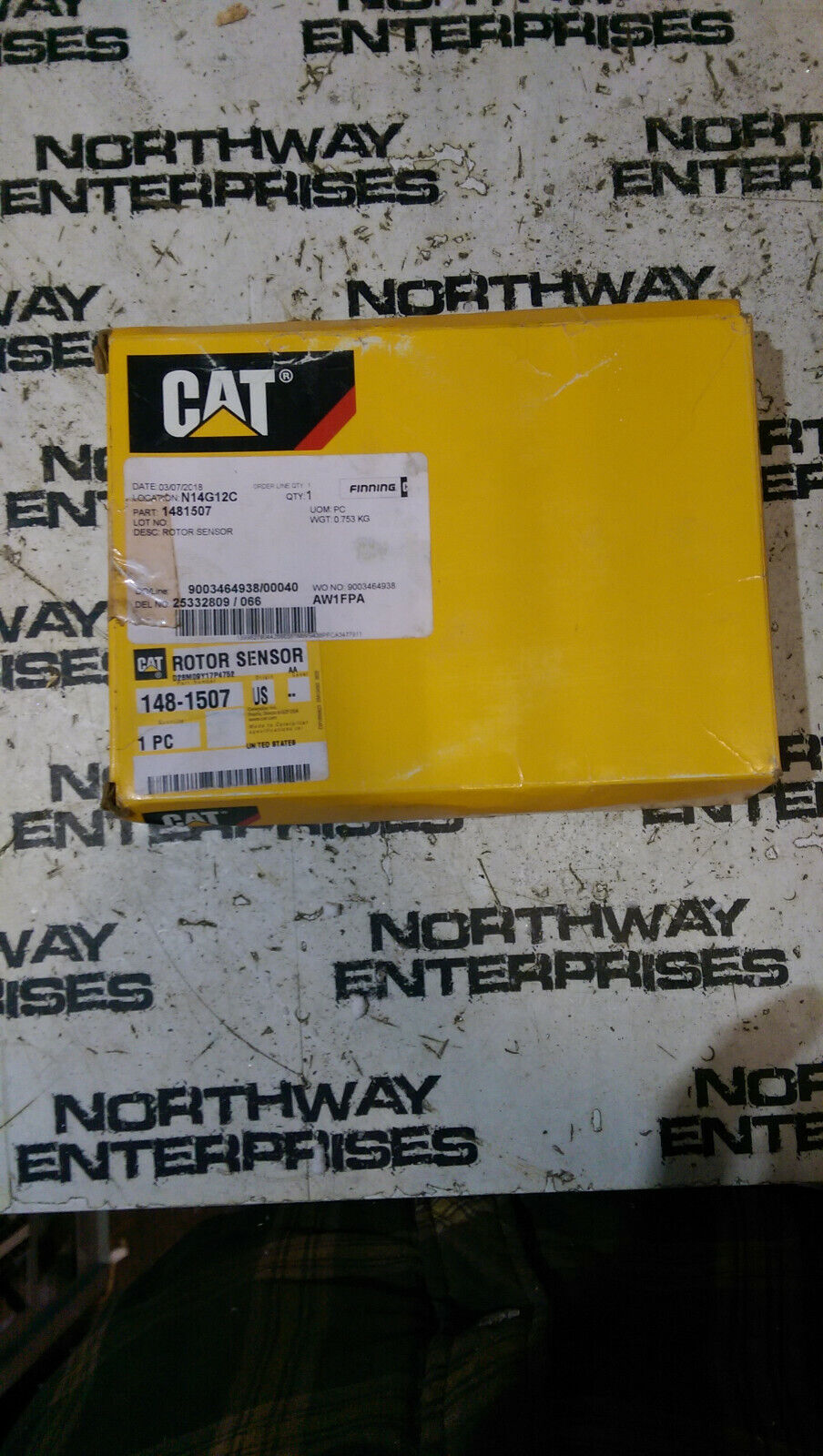 CAT OEM 148-1507 ROTOR SENSOR
