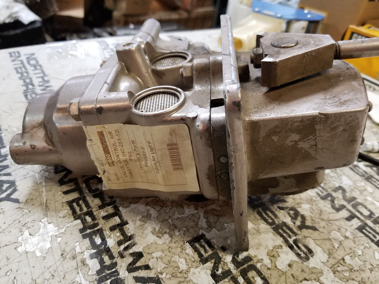 REXROTH HC-2-LX CONTROL AIR LEVER OPERATED VALVE 200 PSI P55582-2