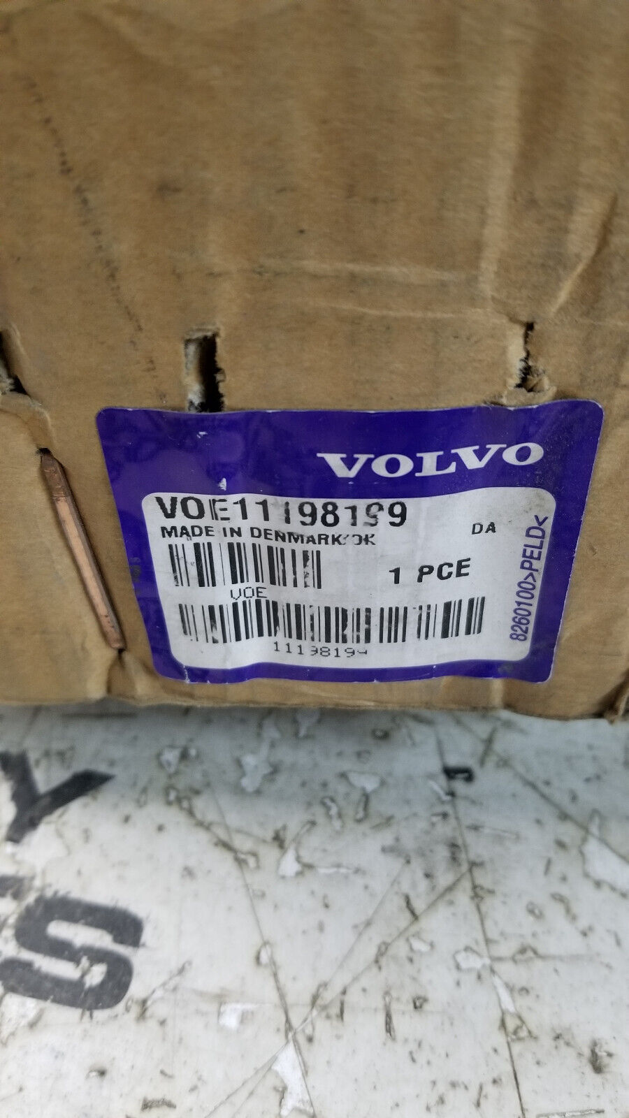 VOLVO 11198199 VOE11198199 PIN FOR A25D A25E A25F A25G A30C A30D A30E A30F A30G