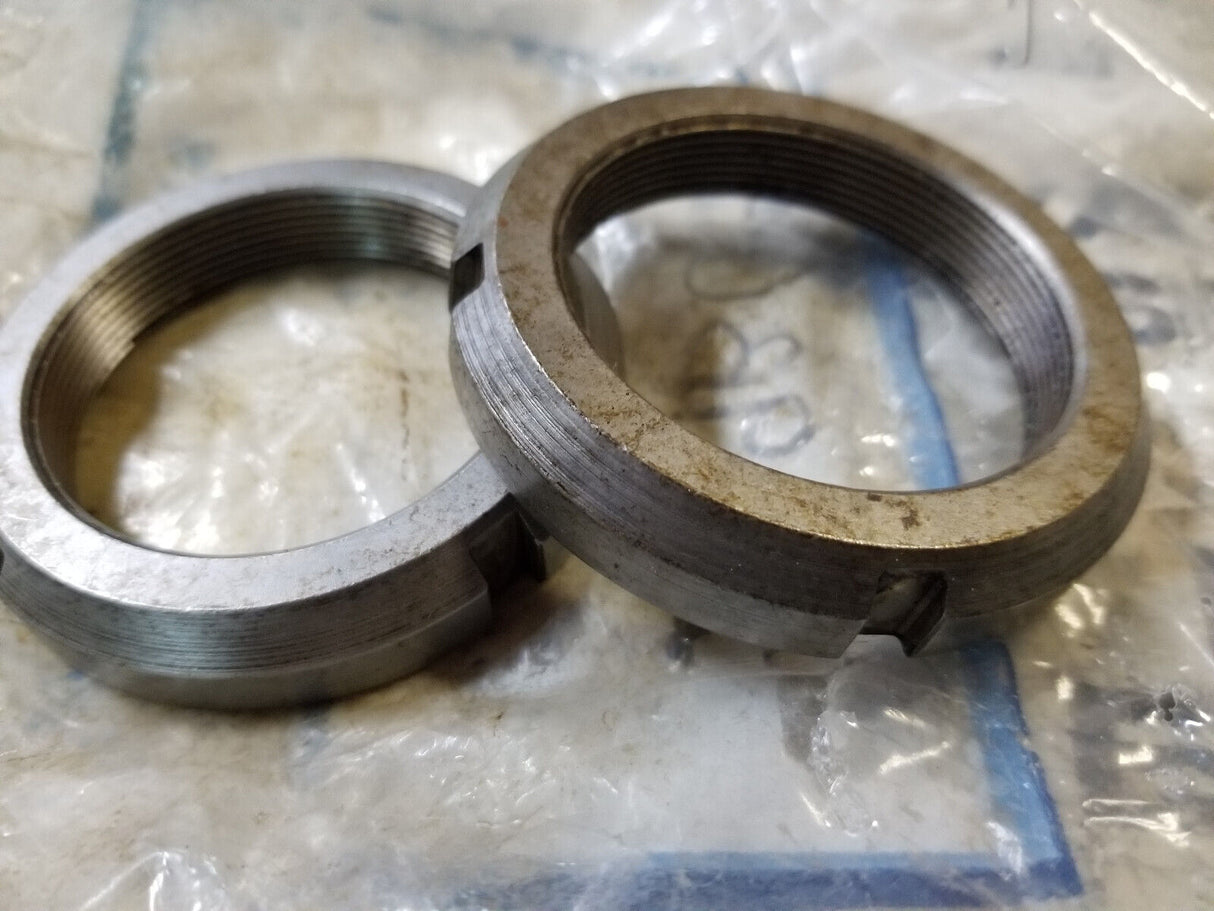PACK OF 2 - CATERPILLAR 9B-0576 BEARING LOCK NUT 9B0576