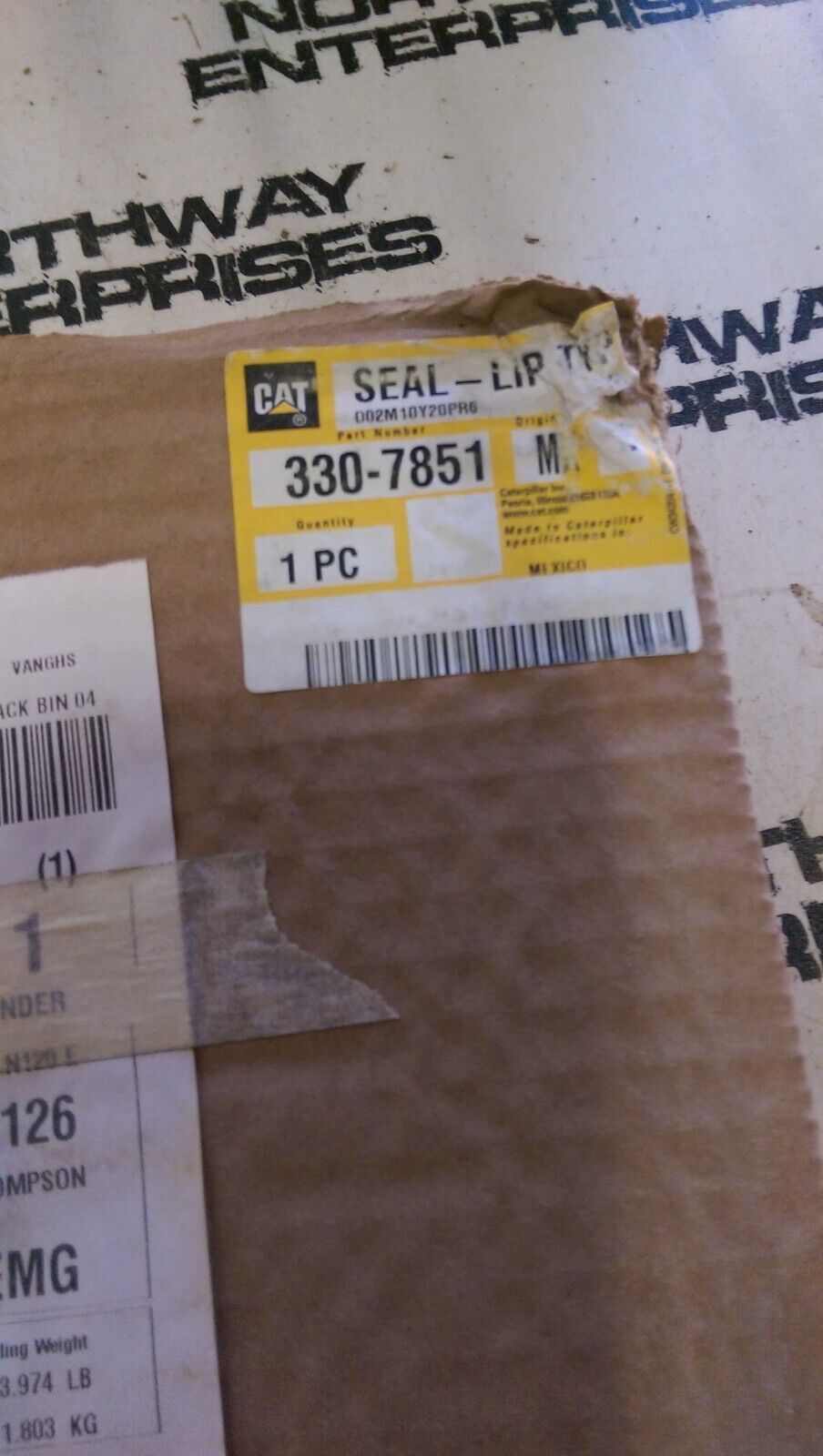 CATERPILLAR 330-7851 3307851 LIP SEAL