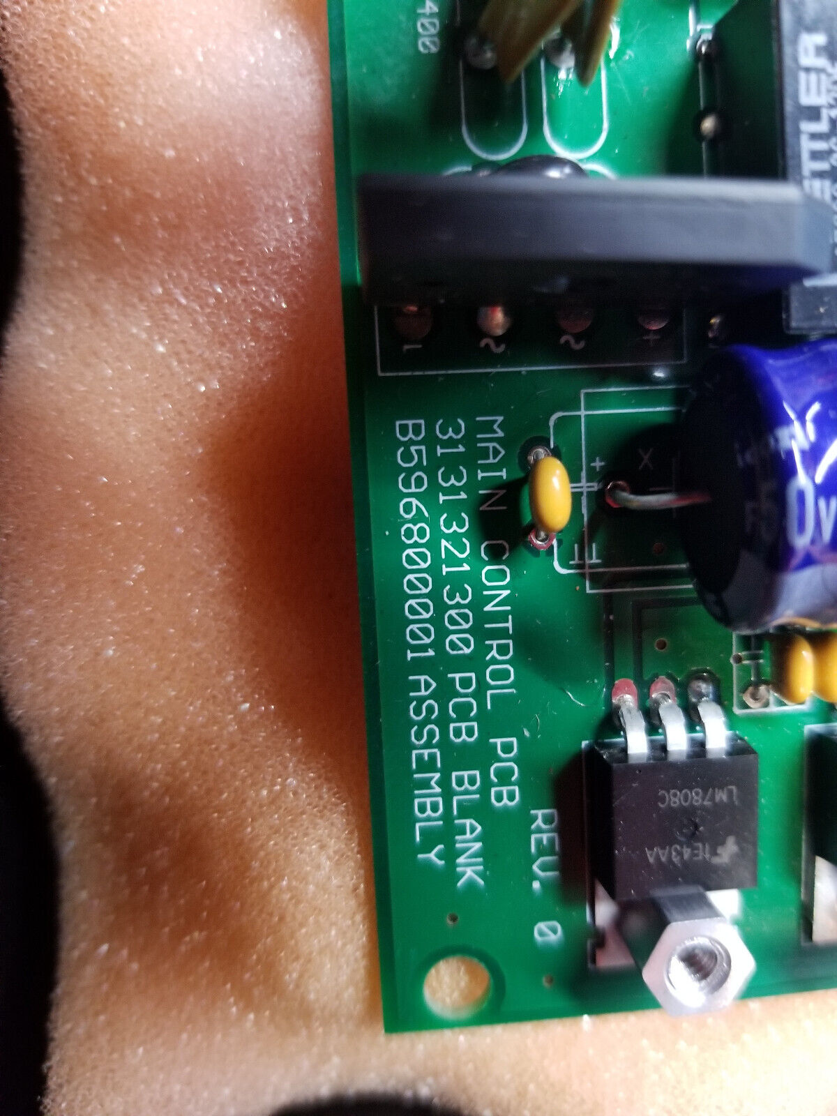 B596800001 SEA RECOVERY CORPORATION MAIN CONTROL PCB ASSEMBLY 3131321300