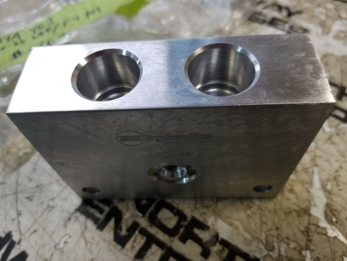 SUN HYDRAULICS YGJ 1JP3-AA LINE MOUNT BODY MANIFOLD