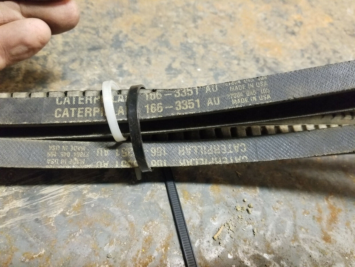 166-3351 CATERPILLAR BELT SET OF 3 BELTS
