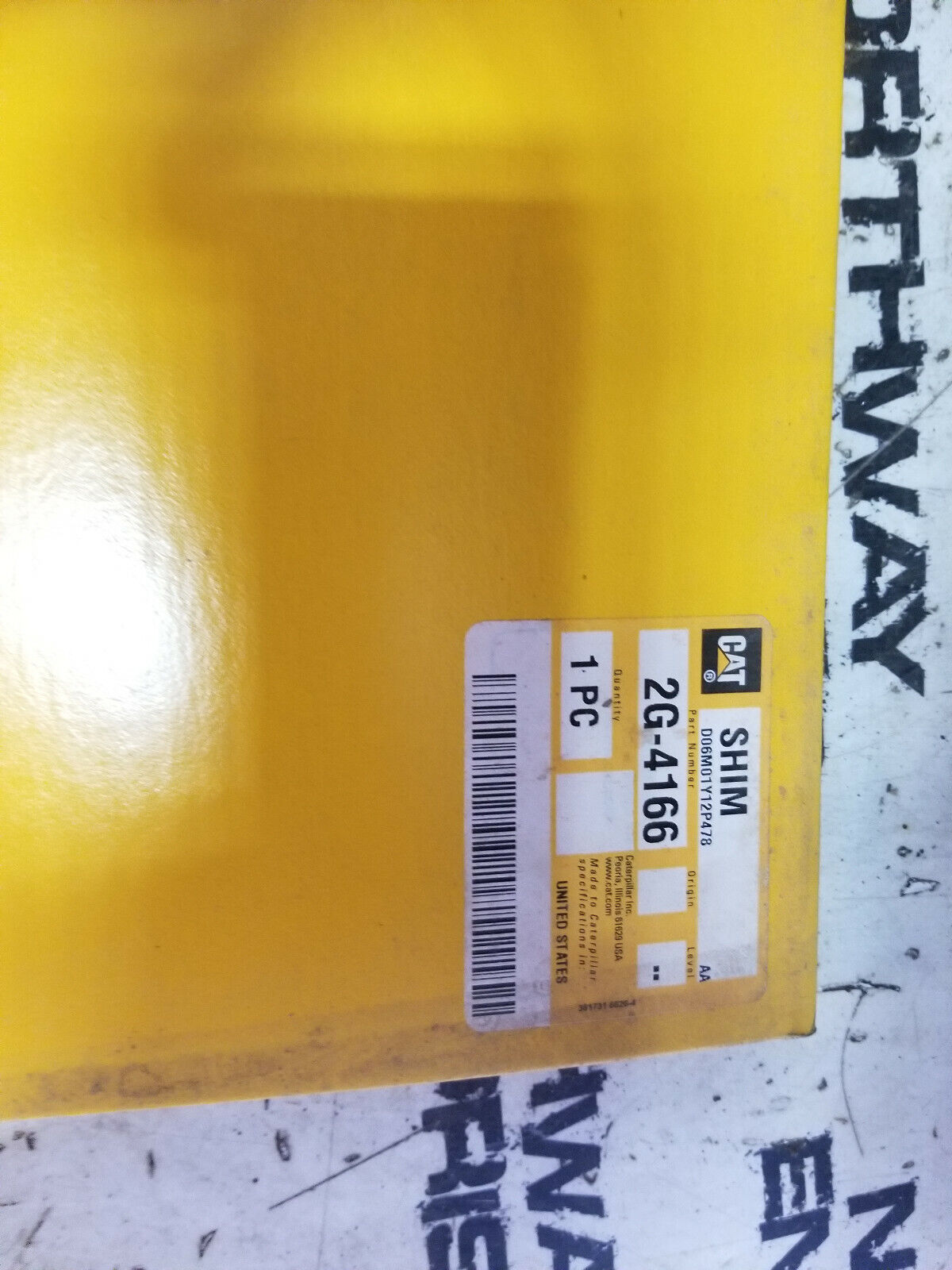 2G-4166 CATERPILLAR SHIM