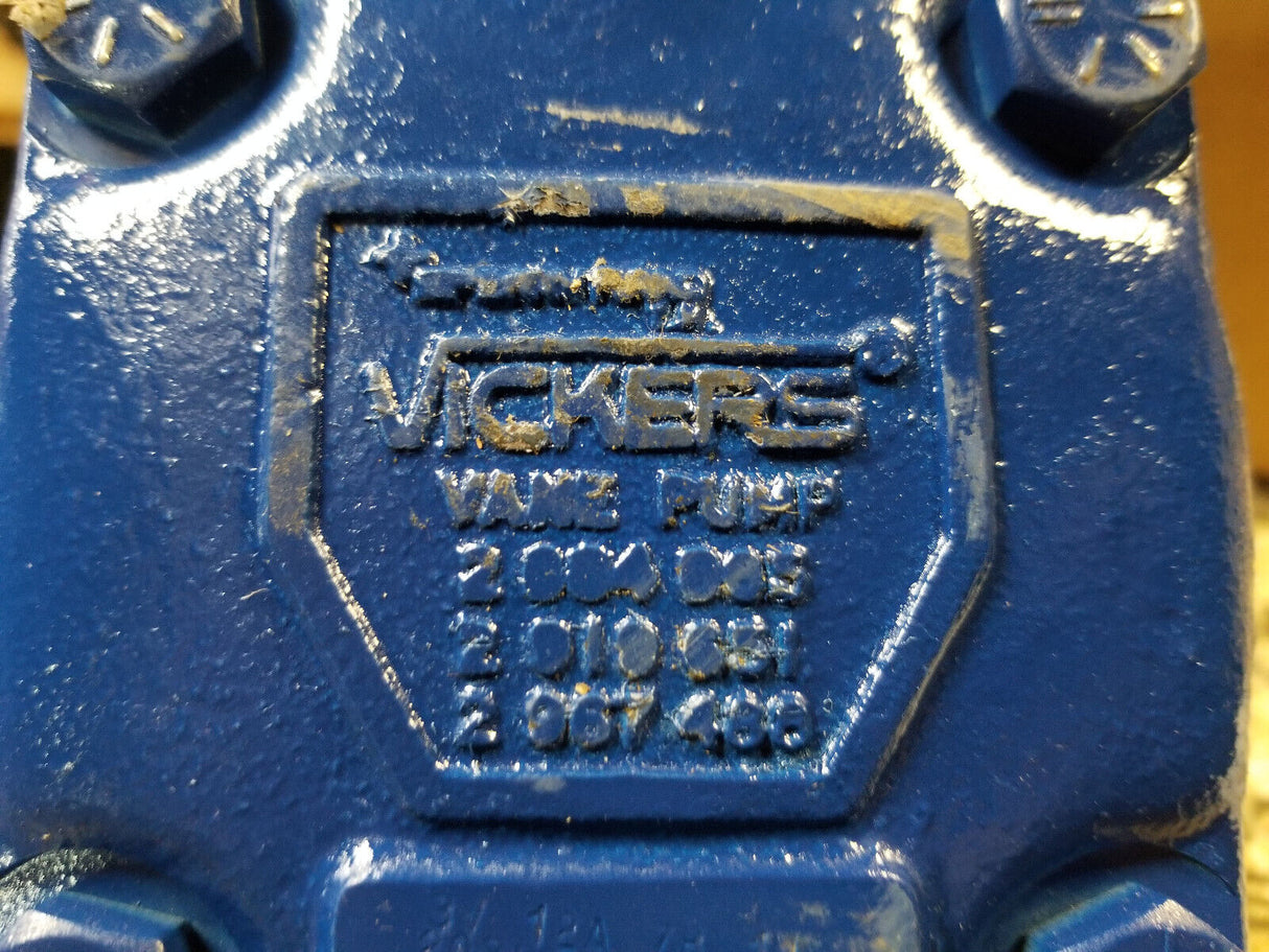 VICKERS 3V12A7811208L CCW ROTATION PUMP