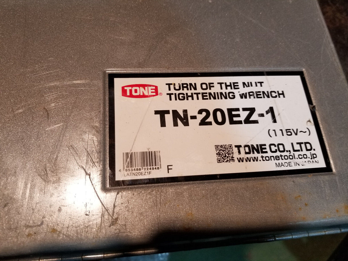 TN-20EZ-1 Tone Shear Wrench Model TN-20EZ-1 - Turn of the Nut Tightening Wrench