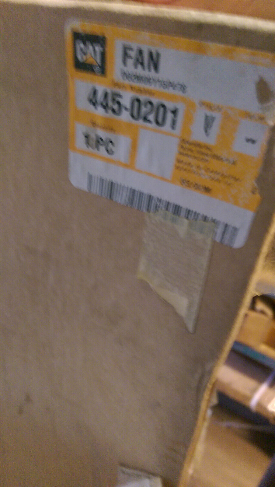 CATERPILLAR 445-0201 FAN 4450201