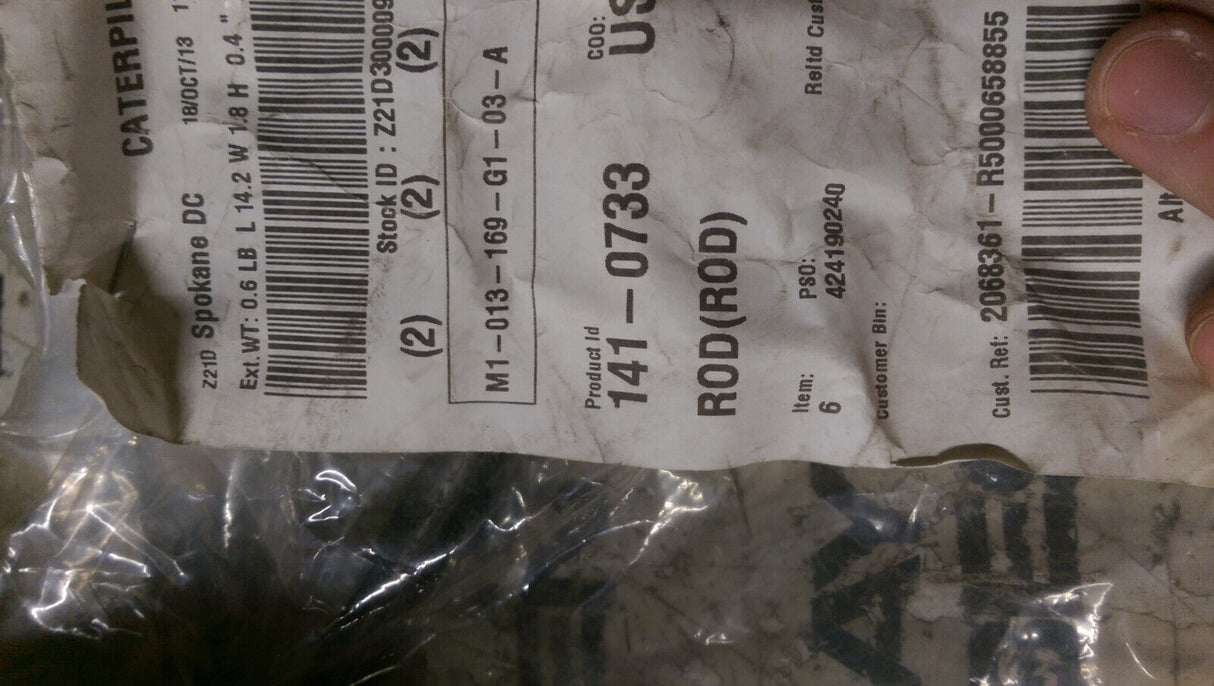 141-0733 CATERPILLAR ROD 1410733