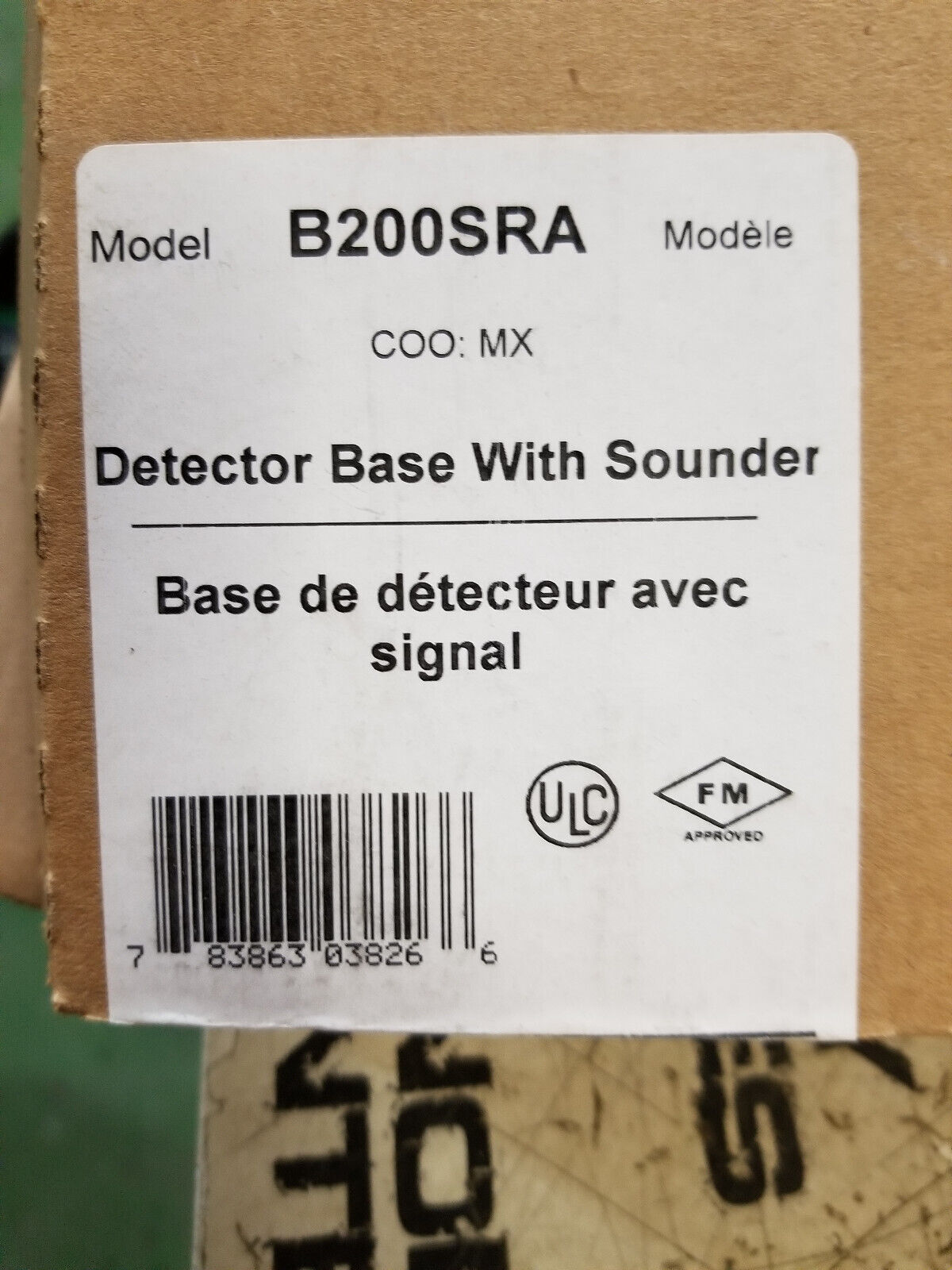 SYSTEM SENSOR B200SRA System Sensor Intelligent DETECTOR Sounder Base