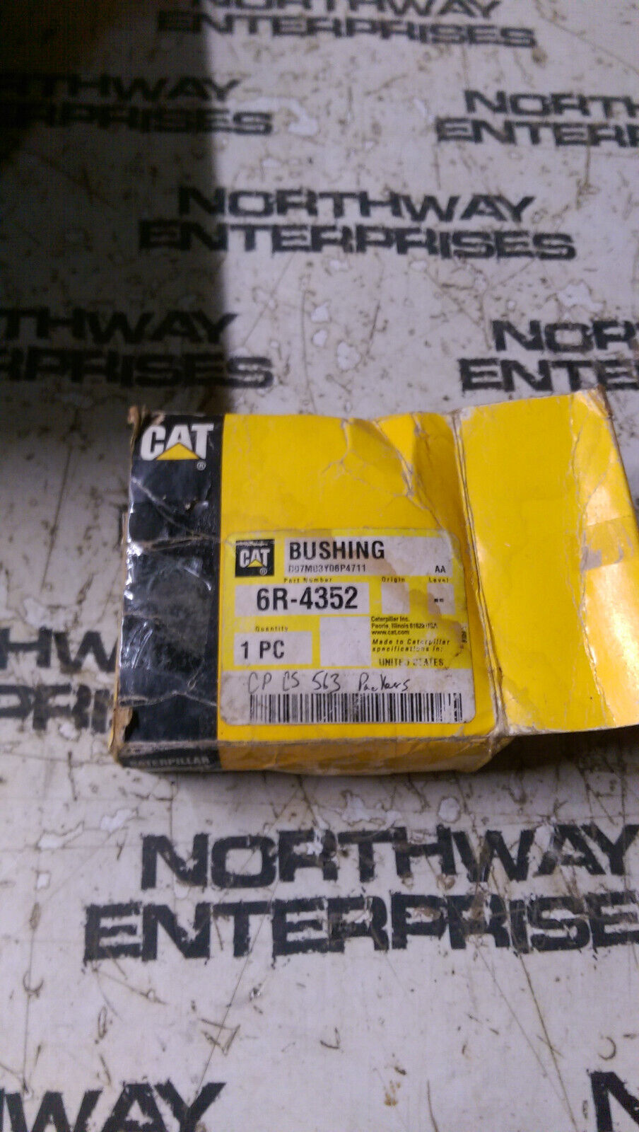 6R-4352 CATERPILLAR BUSHING 6R4352