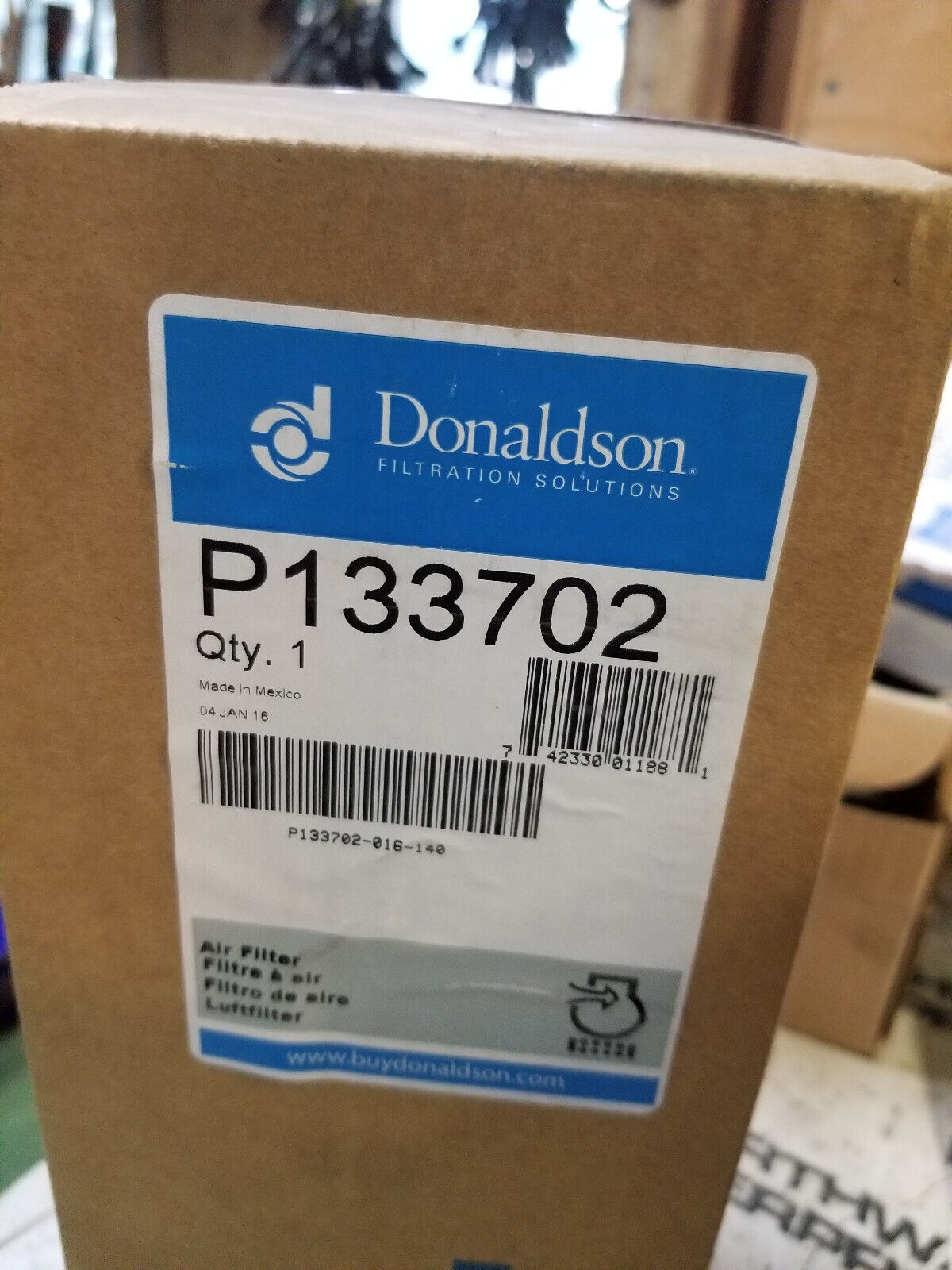 P133702 DONALDSON FILTER