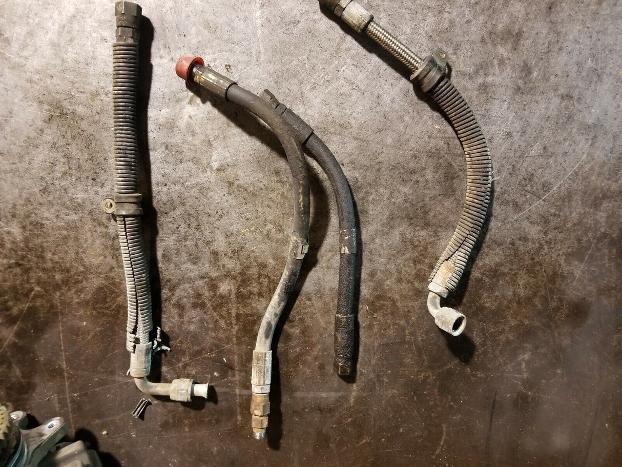 97 7.3 7.3L International Ford Powerstroke HPOP OIL PRESSURE LINES 1824430c1