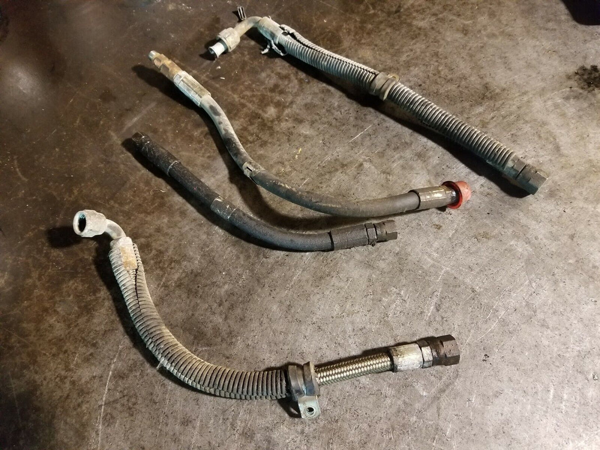 97 7.3 7.3L International Ford Powerstroke HPOP OIL PRESSURE LINES 1824430c1