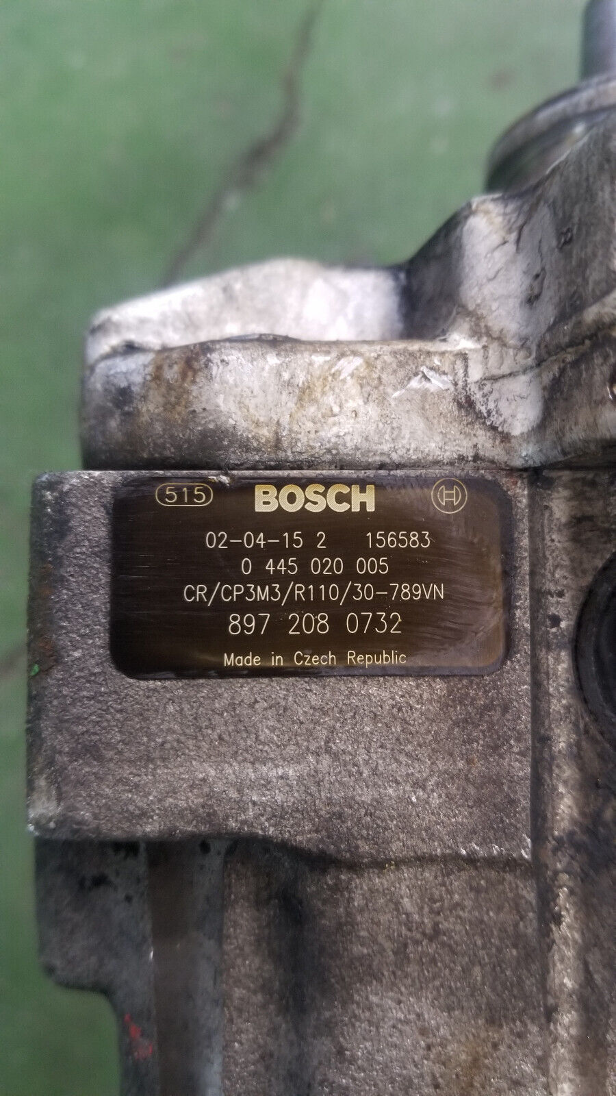 CORE 0445020005 Bosch CP3 Pump 01-04 GM Duramax LB7 8972080732 FOR PARTS