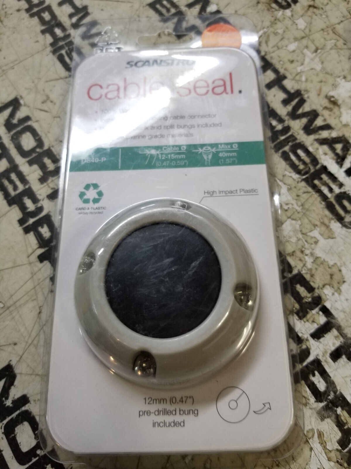 CABLESEAL DS40P Large Deck Seal Connector 1.57" Cable .59" #DS40-P