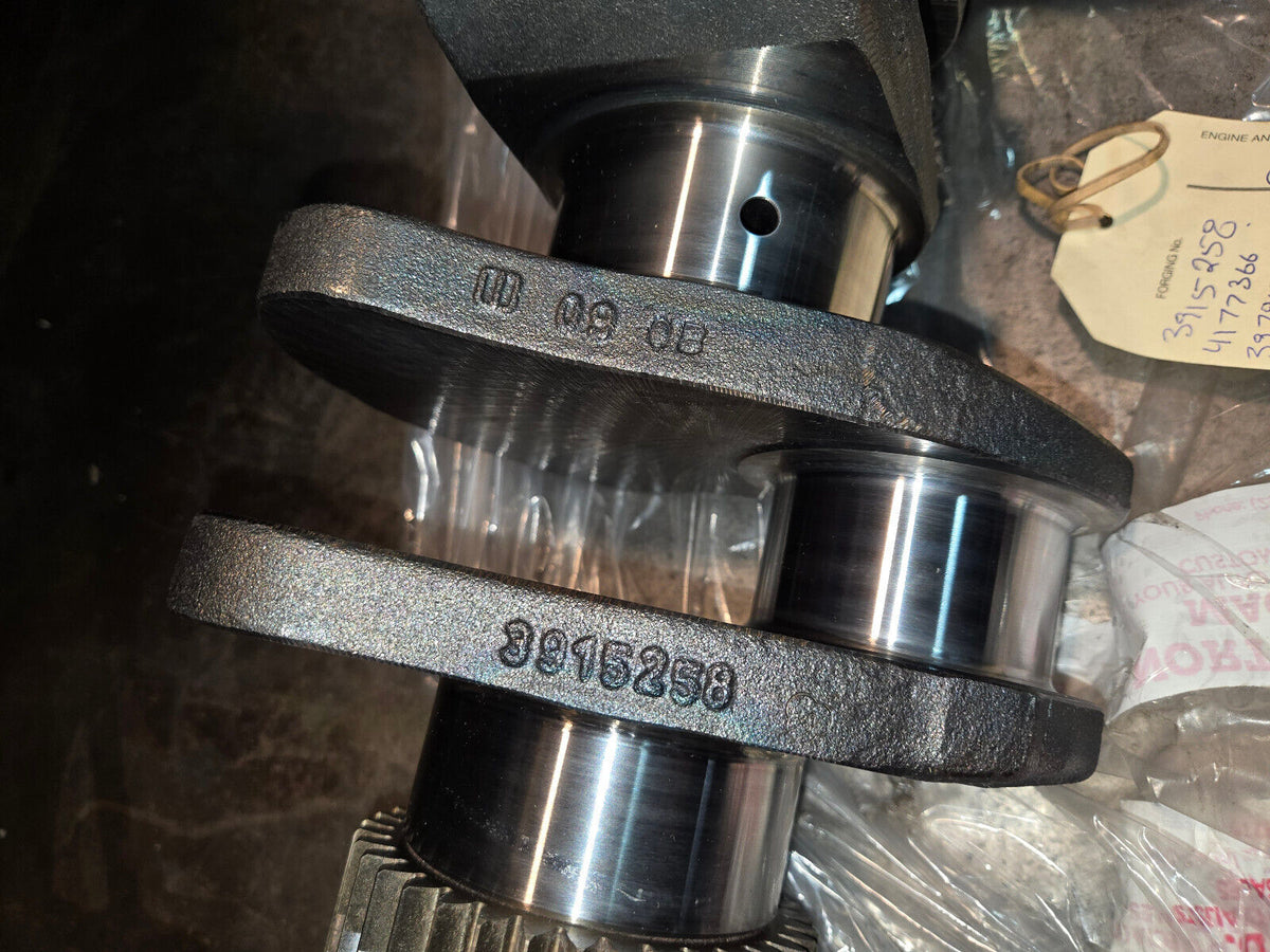 REMAN CUMMINS 5.9L USED OEM CRANKSHAFT 3915258 3978482 SONOFLUXED POLISHED