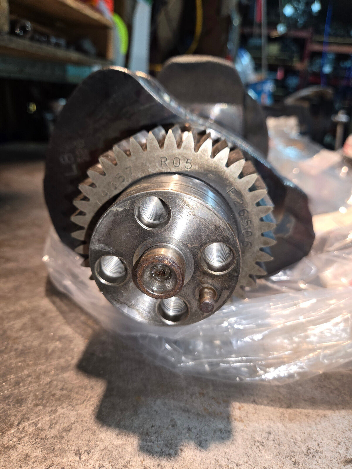 REMAN CUMMINS 5.9L USED OEM CRANKSHAFT 3915258 3978482 SONOFLUXED POLISHED