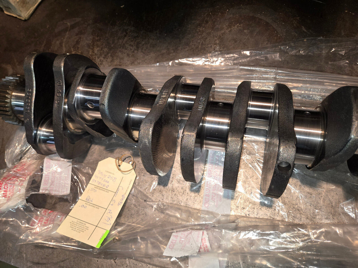 REMAN CUMMINS 5.9L USED OEM CRANKSHAFT 3915258 3978482 SONOFLUXED POLISHED