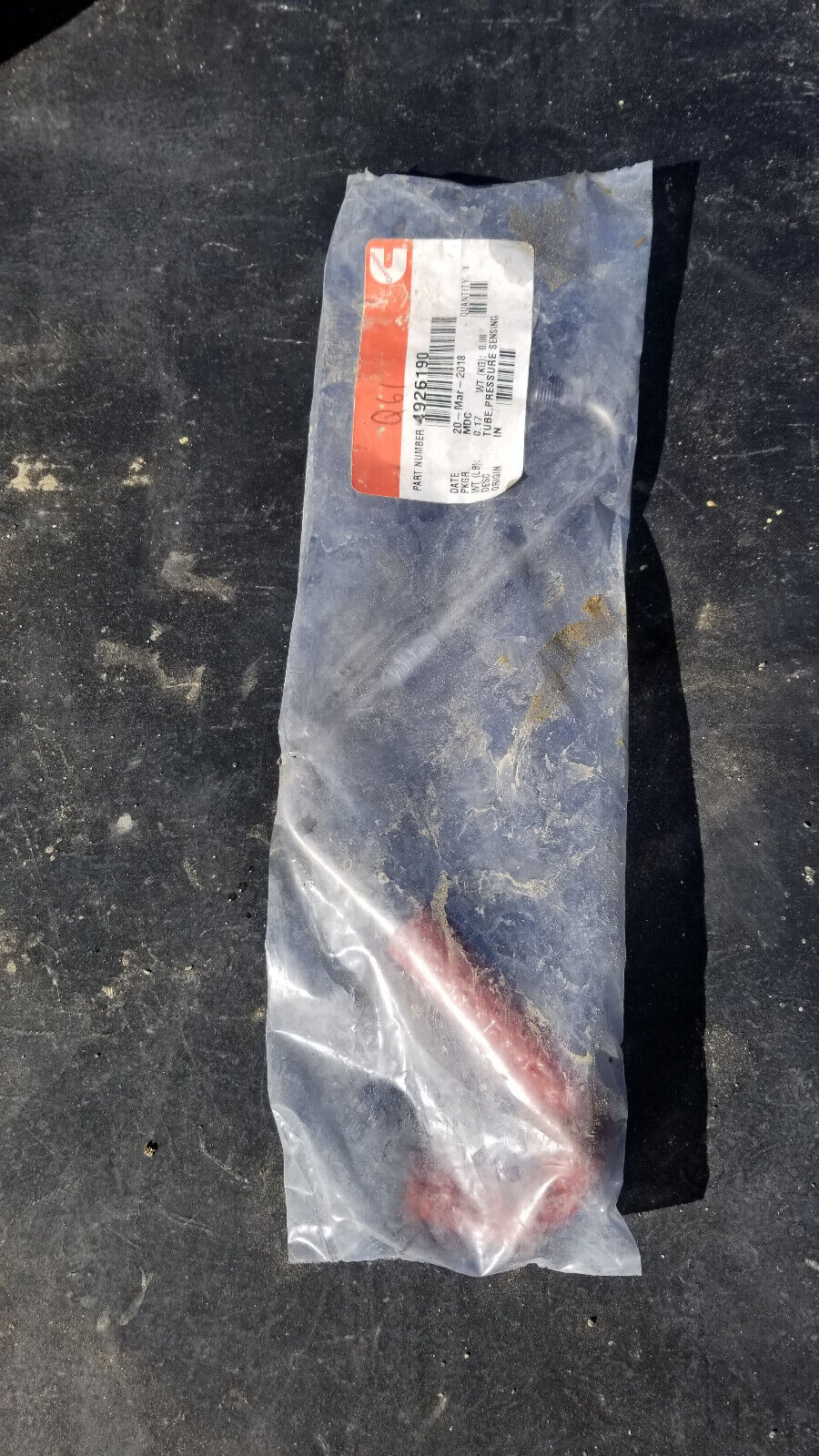 4926190 CUMMINS ISM M11 ENGINE PRESSURE SENSING TUBE