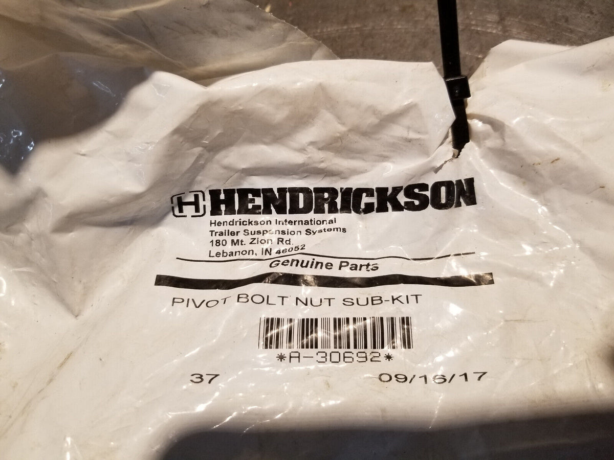 HENDRICKSON A-30692 Pivot Bolt Nut Sub-Kit