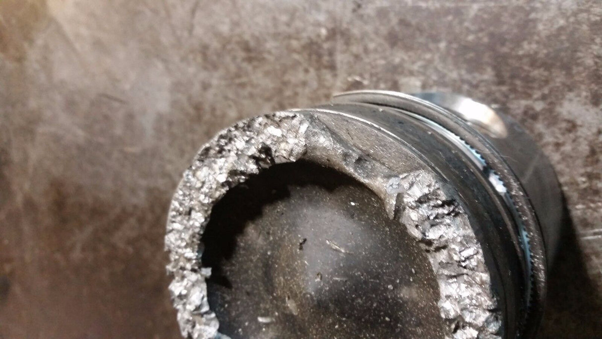 DAMAGED EDUCATIONAL PURPOSE CUMMINS PISTON